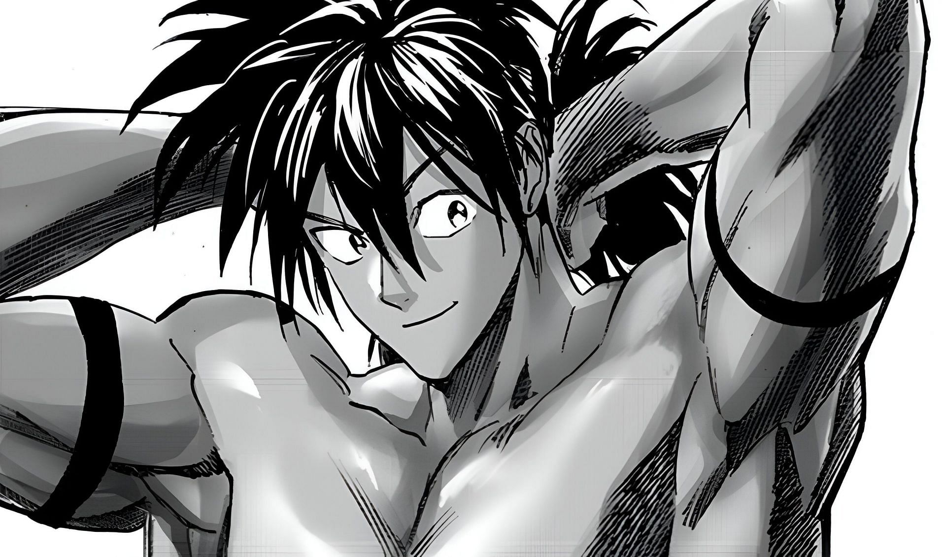 Suiryu as seen in the One Punch Man manga (Image via Shueisha)
